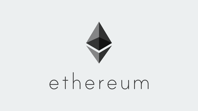 Logo ETH portrait (abu-abu)