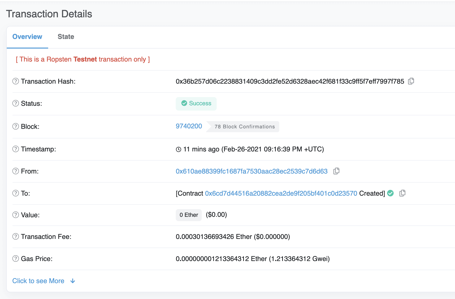 tranzacția etherscan